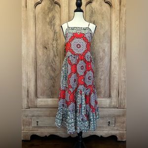 B.O.G Collective Boho Red Dress